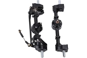 FAUITAY Metal Gears Front & Rear Front & Rear Axle Gears for WPL C14 C24 C34 C44 B14 B24 1/16 RC Car Upgrade Parts