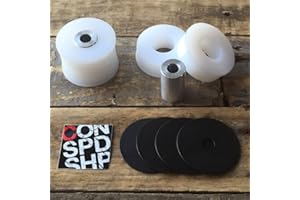 CONDOR SPEED SHOP Rear Trailing Arm Bushings | For BMW E46 (1999-2005) | Made in USA | UHMW | High-Performance | No Deflection