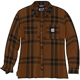 Carhartt Women's 105989 Women's Rugged Flex® Loose Fit Midweight Flanne