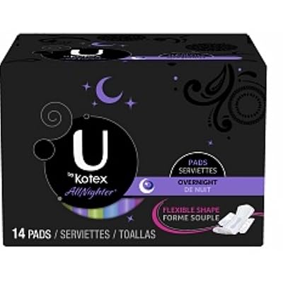 Buy U By Kotex All Nighter Pads Overnight 14 Each Pack Of 3 Online In Taiwan B00ha7651o
