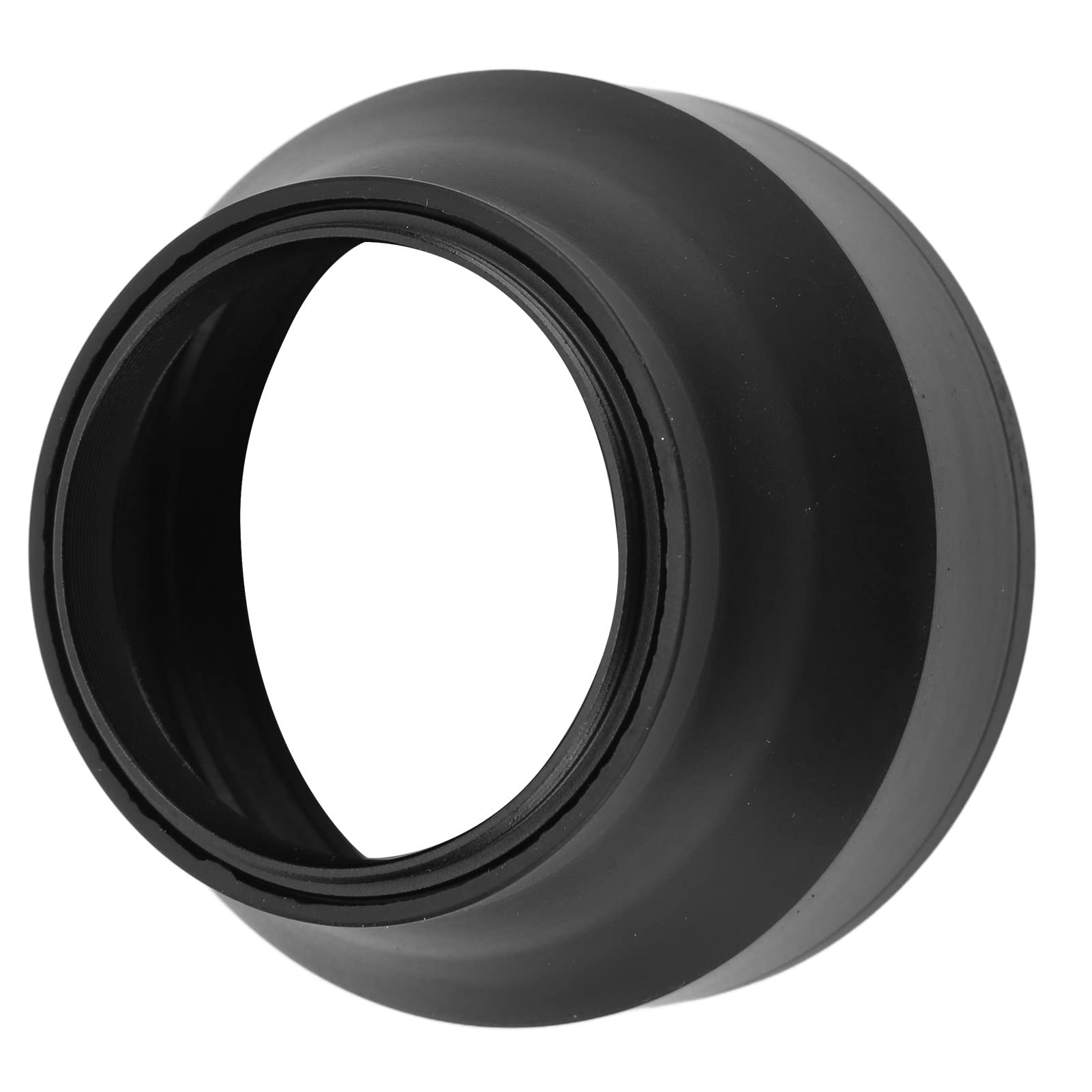 Universal Camera Lens Hoods Fits for 49mm/52mm/55mm/58mm, Collapsible Rubber Digital Lens Hood DSLR Lens Cap Shade, Foldable Prevent Astigmatism Prevent Damage Digital Lens Hood for Camera(52mm)