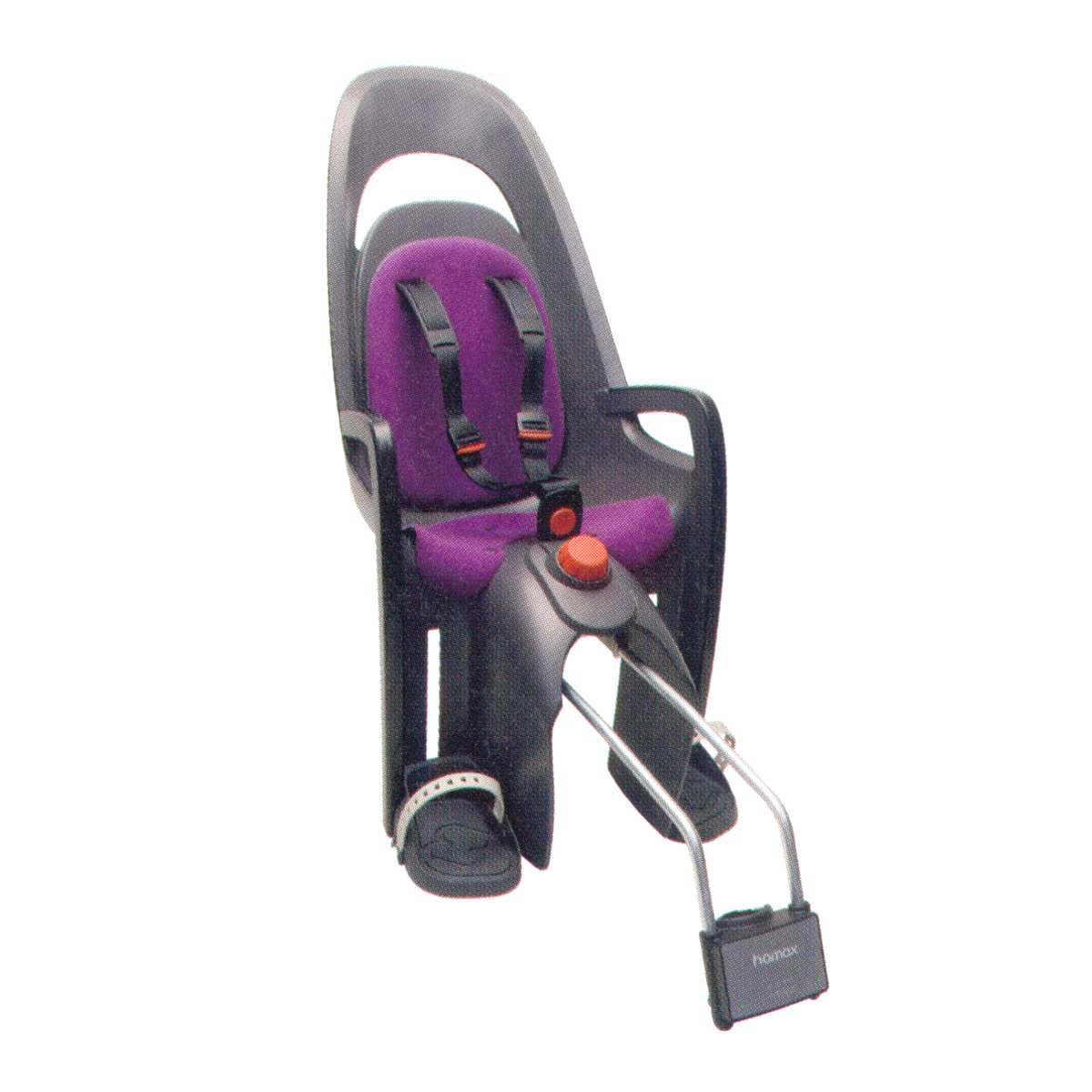 Hamax Caress bike child seat Children grey/purple Baby
