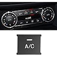 Jaronx Compatible with Mercedes Benz AC Button Replacement, Climate Control A/C Button Repair for C-Class W204,GLK X204,ML W166,G-Class,SLS C197 R197,CLS X218