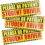 CARBATO Student Driver Magnet for Car, Reflective