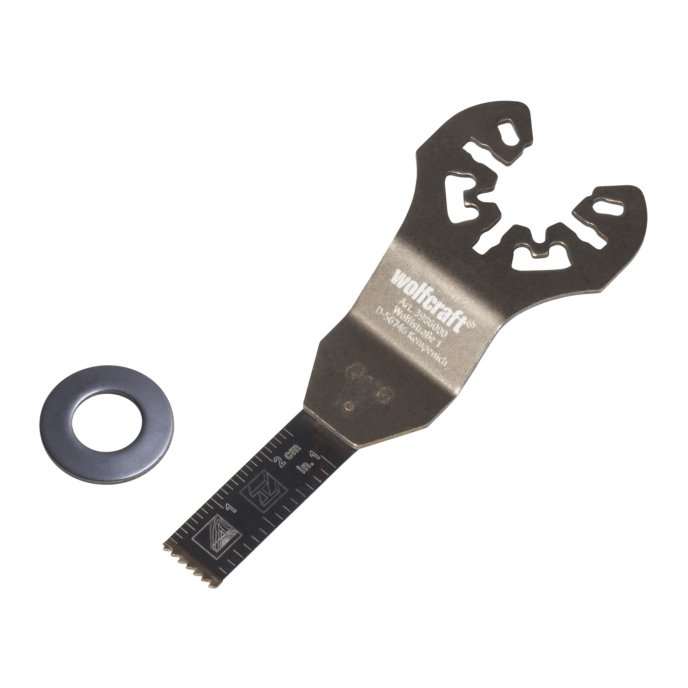 wolfcraft BIM Pushcut Saw Blade "PRO", Universal Receptacle I 3986000
