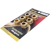 Glixal 16x13mm High Performance Polygon Variator Sliders, Racing Sliding Roller Weights 139QMB GY6 50cc - 100cc Scooter Moped ATV (5 Gram)