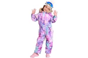 Bluemagic Kid's Baby One Piece Snowsuits Overalls Ski Suits Jackets Coats Jumpsuits Winter Outdoor Waterproof Snowboarding
