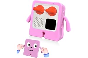 Chanvoo Yoto Mini Anti-Slip Silicone Cover with Lanyard (Pink) – Protective Sleeve Case Compatible with Yoto Mini Player 2024 Edition – Kids Audio Music Player Accessory