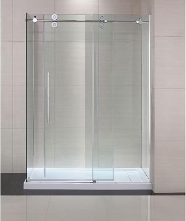 Schon Lindsay 60 In X 79 In Frameless Shower Enclosure With
