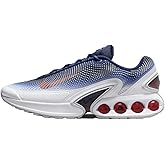 Nike Air Max Dn Men's Shoes (FV2250-100, White/Blue Void/Metallic Silver/Bright Crimson) Size 13