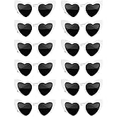 Geopty 12 Pack Heart Shaped Sunglasses for Women Bachelorette Party Favors Retro Cateye Bridemaid Glasses Bride Shower Gift