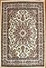 Traditional Isfahan Persian Area Rugs cream Ivory 5'2 x 7'3