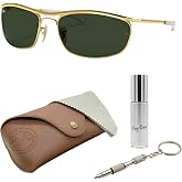 Ray-Ban RB3119M OLYMPIAN I DELUXE Sunglasses with Official Eyewear Kit