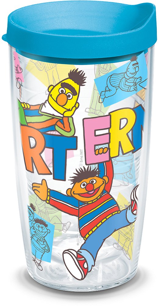 Tervis Sesame Street - Bert & Ernie Insulated Tumbler, 16 oz, Clear