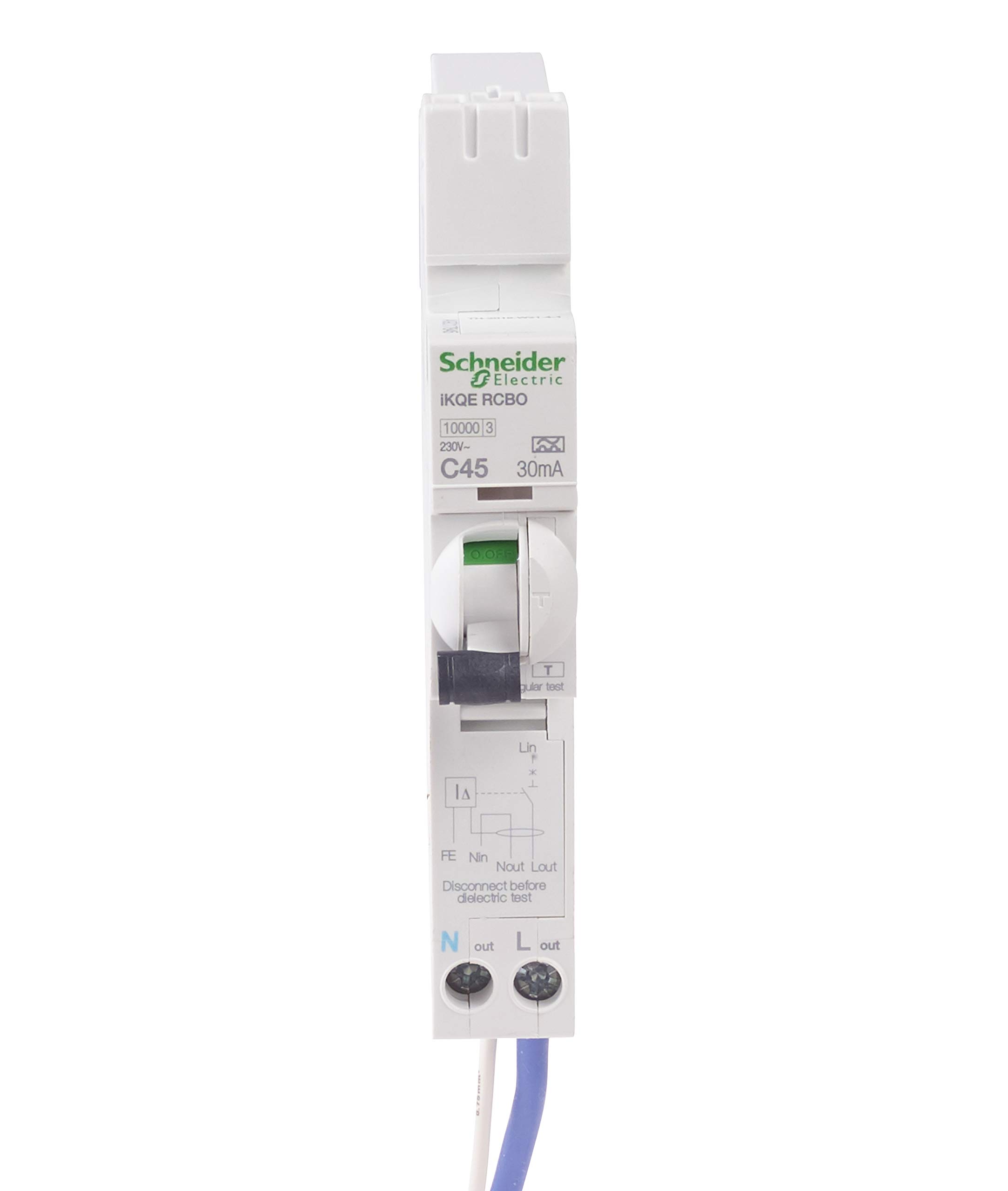 iKQE RCBO 1PPNs 45A C 30mA A-type