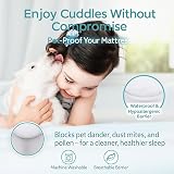 Dudu N Girlie Waterproof Cot Bed Mattress Protector 140x70 - Breathable view 6
