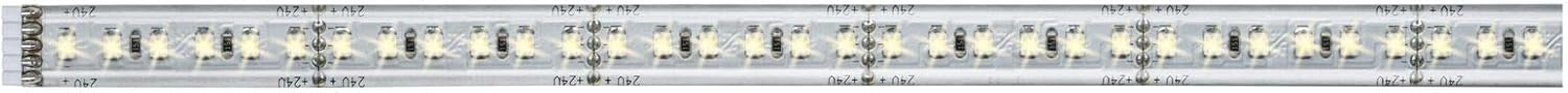 Paulmann 70675 MaxLED 1000 LED Strip 1 m LED Strip 6,500 K Daylight White Lighting Strip Coated Light Strip 11.5W 1100 lm 144 LEDs 24 V