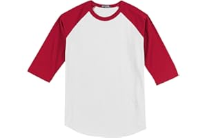 SPORT-TEK Boys' Colorblock Raglan Jersey