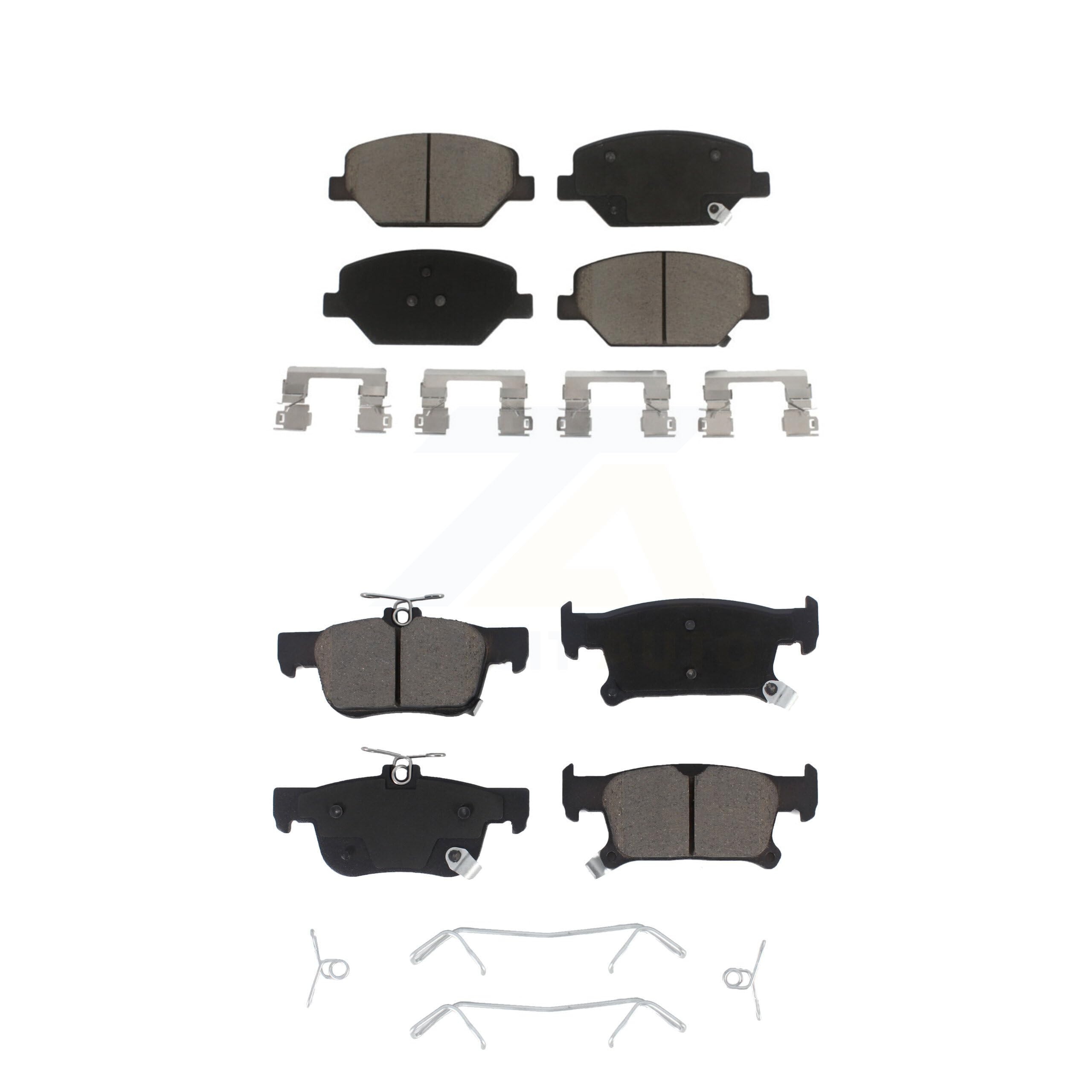 CMX Front Rear Ceramic Brake Pads Kit Replacement