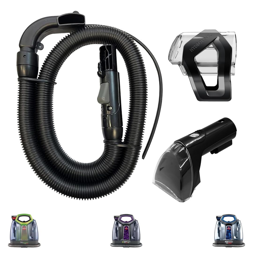 Photo 1 of (Upgraded 2025) Flexible Replacement Hose with 3" Tough Stain Brush & Self-Cleaning Tool for Bissell Little Green & SpotClean Carpet Vacuum Cleaners, Fits Models 2694, 2513, 5207, 4720M Series & More