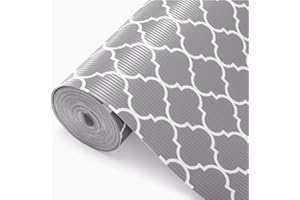 Shelf and Drawer Liner for Kitchen Cabinets Non-Adhesive, Strong Grip Non-Slip Thickened Cabinet Liners for Shelves, Waterpro