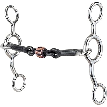 Snaffle Bouche en Fer Doux 5 Mors de Cheval Kelly Acier