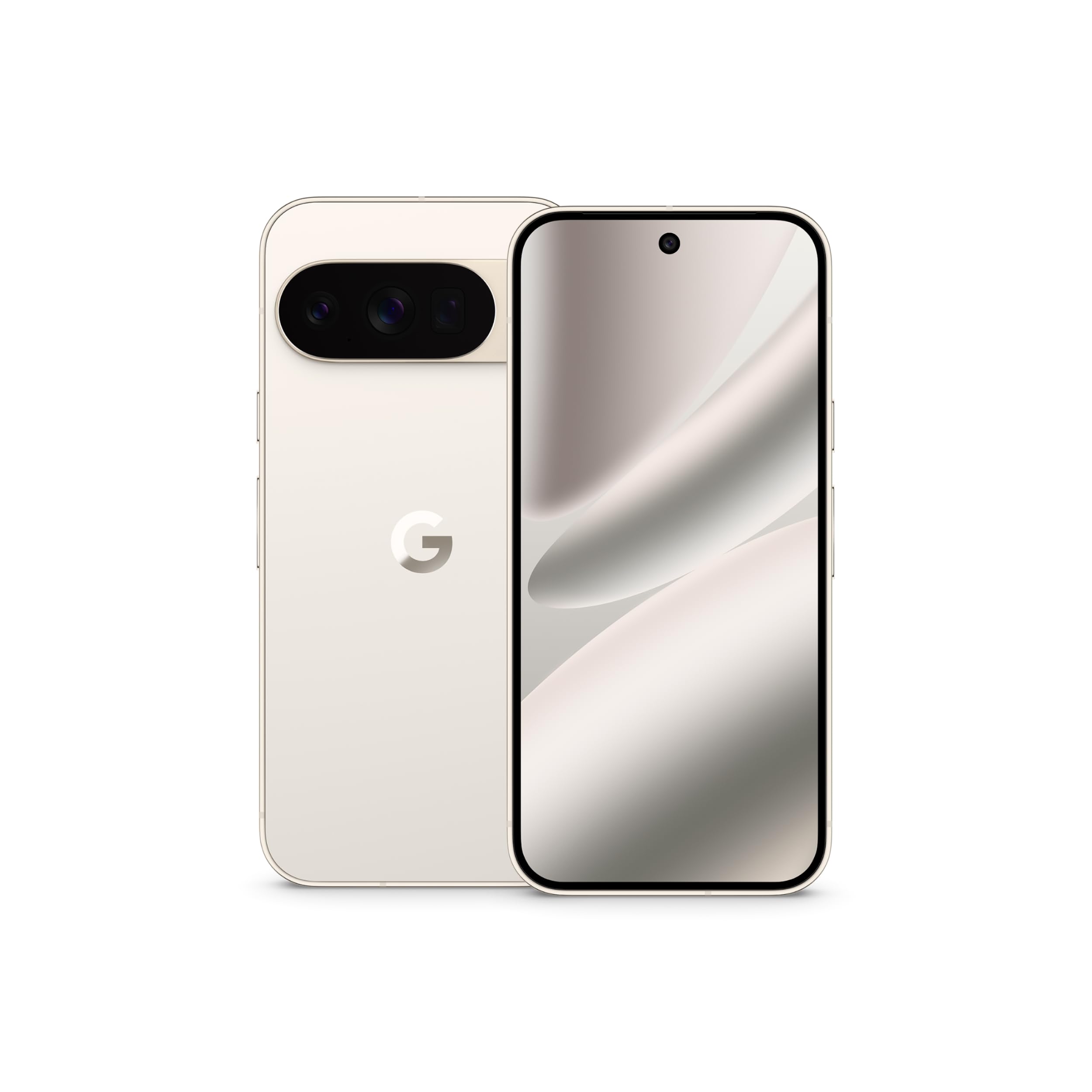 Photo 1 of *POWERS ON/UNLOCKED SEE PHOTOS**
Google Pixel 10 Pro - Unlocked Android Smartphone - Gemini AI Assistant, Triple Rear Camera System, Fast-Charging 24+ Hour Battery, and 6.3" Super Actua Display - Porcelain - 128 GB (2025 Model)