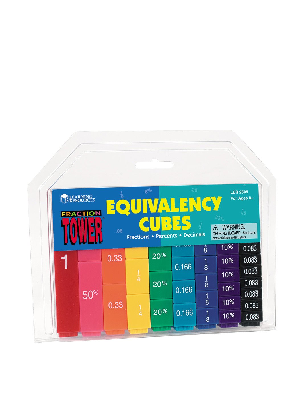 Learning Resources Risorse per l'apprendimento Fraction Tower Cubes