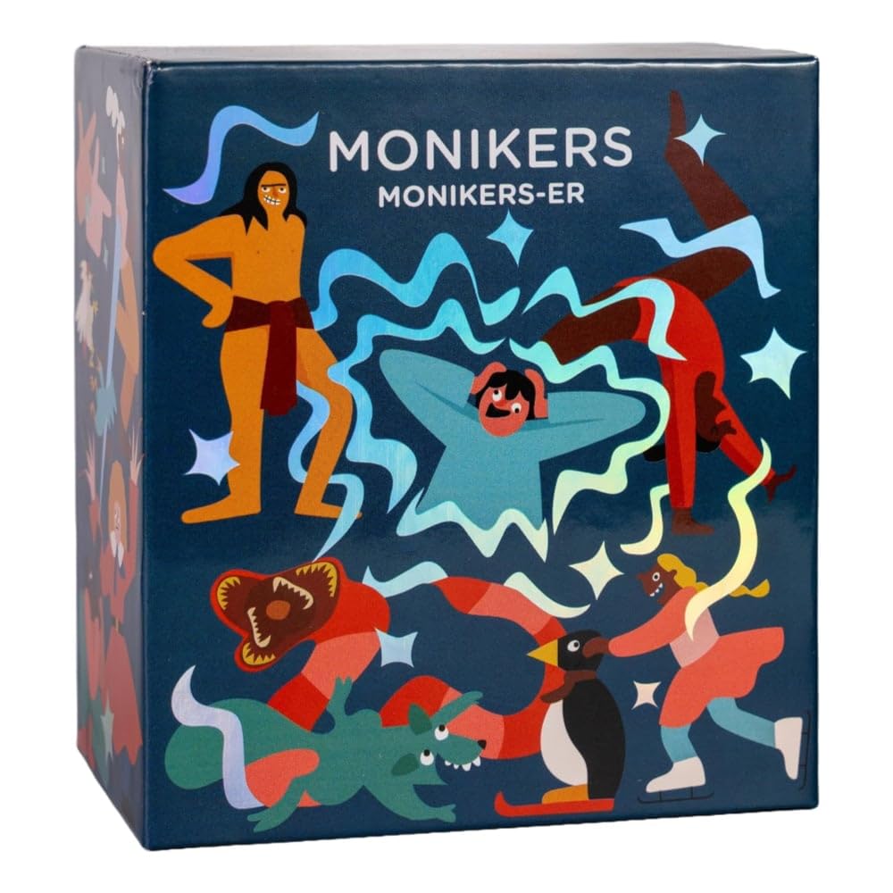 CMYK Monikers: Monikers-er - A Dumb Party Game That Respects Your Intelligence, 17 Years+ — image 1