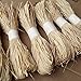 Natural Raffia Grass Bundle Dry Straw Paper Gift Wrap Candy Box Wedding Party Decor Invitation Gift Card Packing Rope Flower Wraping Rustic Decor DIY Crafts Supplies (4 Rolls)
