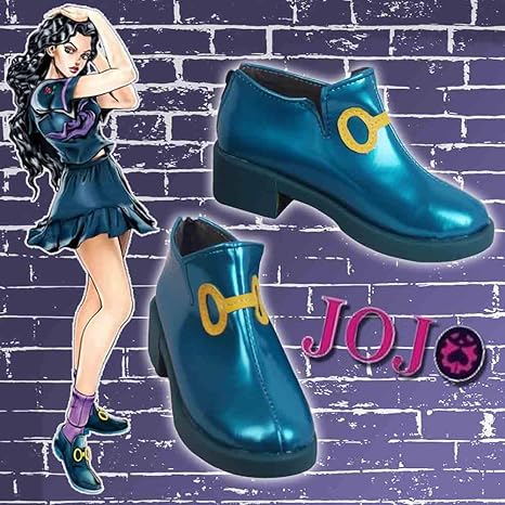 Amazon Ayshone Jp ジョジョの奇妙な冒険 第四部 ダイヤモンドは砕けない 山岸由花子 やまぎしゆかこ 風 コスプレ靴 コスプレブーツ 男性26 5cm コスプレ 仮装 通販