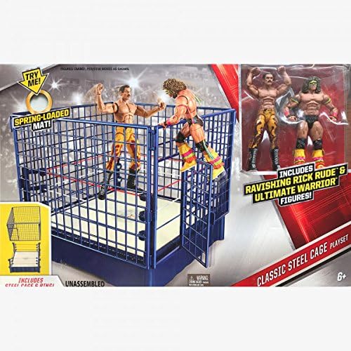 Mattel WWE Steel Cage DYM20 Playset Amazon.co.uk Toys & Games