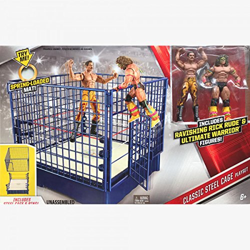 wwe steel cage playset