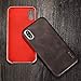 Case Compatible iPhone Xs and X, X-Level [Vintage Series] Premium PU Leather Slim Fit Ultra Light Soft Touch Protective Mobile Cell Phone Case Cover Compatible Apple iPhone Xs (2018)/X(2017)-Coffee