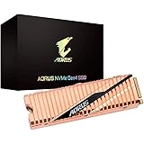 GIGABYTE AORUS NVMe Gen4 M.2 1TB PCI-Express 4.0 Interface High Performance Gaming, Full Body Copper Heat Spreader, Toshiba 3