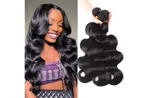 Datanala Brazilian Virgin 100% Unprocessed Body Wave Human Hair 3 Bundles Body Wave human hair bundles 20 22 24Inch weave hum