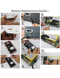 swark nueva batería de repuesto para MOTOROLA MOTO G4, Moto G4 Plus, xt1644, xt1643, compatible con Motorola GA40, snn5966 a 3000 mAh con herramientas