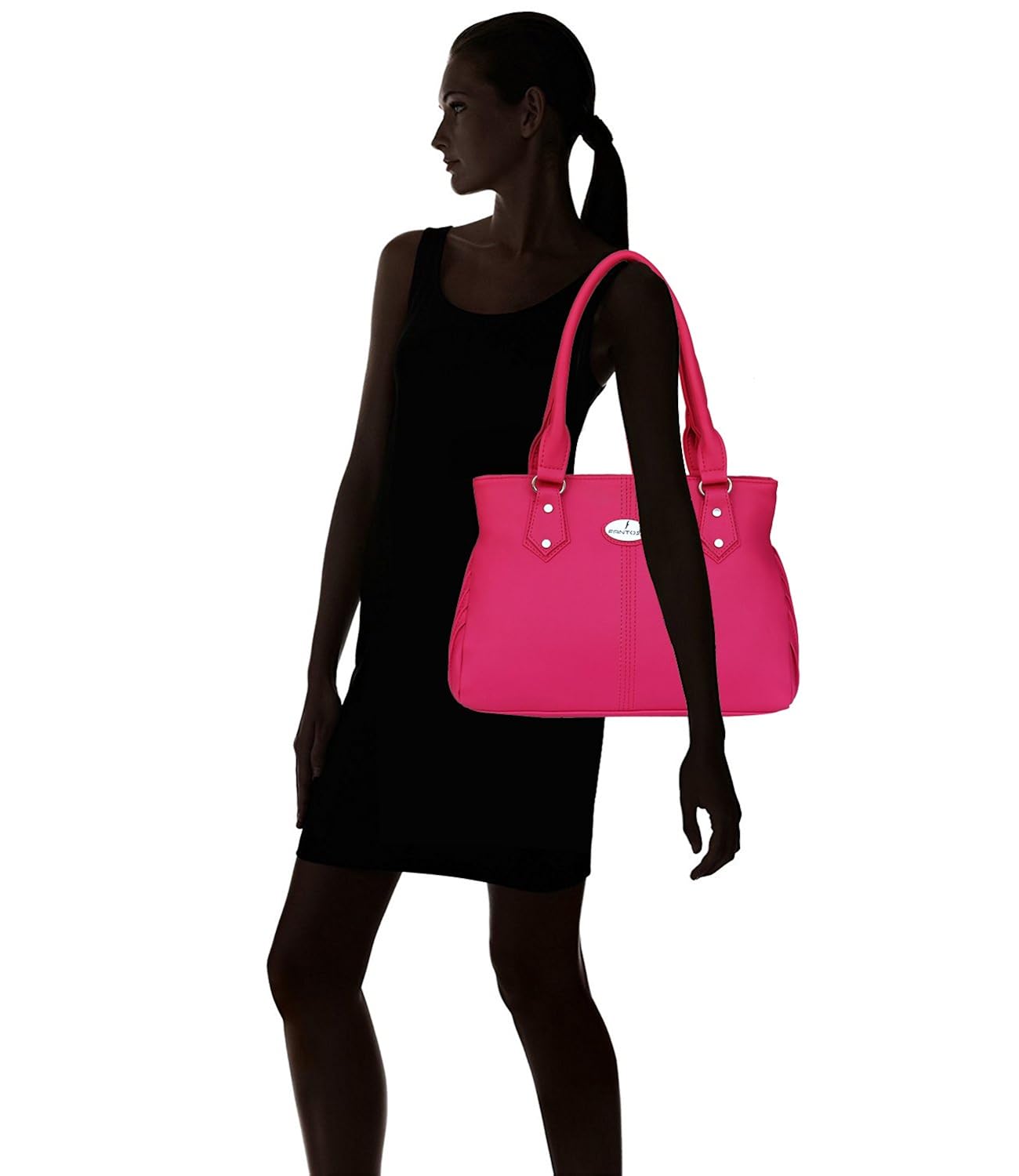 fantosy pink women shoulder bag (fnb-736) (pink)