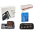 f.e.s.s. Powermatic 2 Plus Electric Cigarette Injector Machine Plus Free 1 Box of 200ct Zico Cigarette Tube and FESS 1 Pk Cigarette Case, black