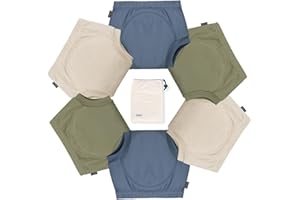 EZ Moms 6 Packs Toddler Potty Training Underwear Absorbent Training Pants Toilet Training Pants 2T-7T
