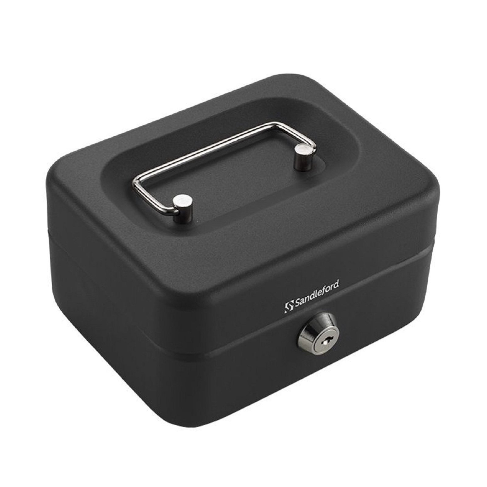 Sandleford Cash Box - Black - 80 x 150 x 120mm