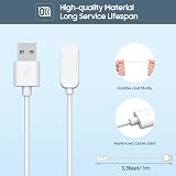 TiMOVO Smartwatch Charger for Xplora X5 X4 Play Magnetic USB Cable 3.3ft White view 6