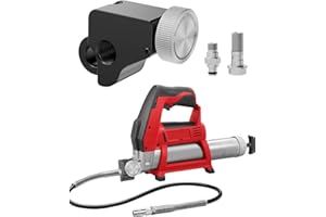 TIGA Pressure Return Valve for Cordless Grease Guns – Compatible with Milwaukee M18, M12, and RYOBI ONE+ 18V – Essential Accessory to Eliminate Pressure Locks