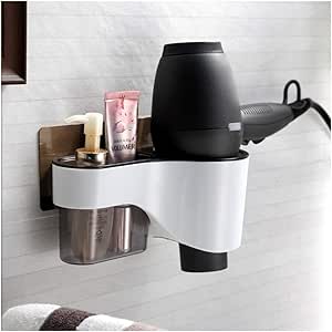 Soporte De Pared Secador De Pelo Colgantes Del Estante Organizador, No