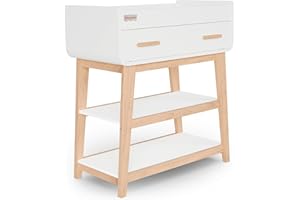 Dream On Me Fisher Price Iris/Siesta Changing Table, Vintage White Oak