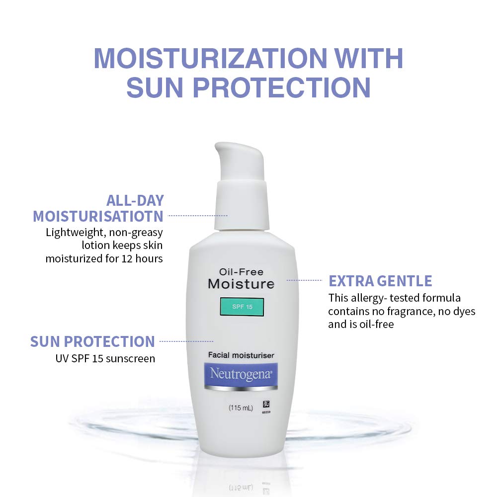 neutrogena oil free moisturizer spf