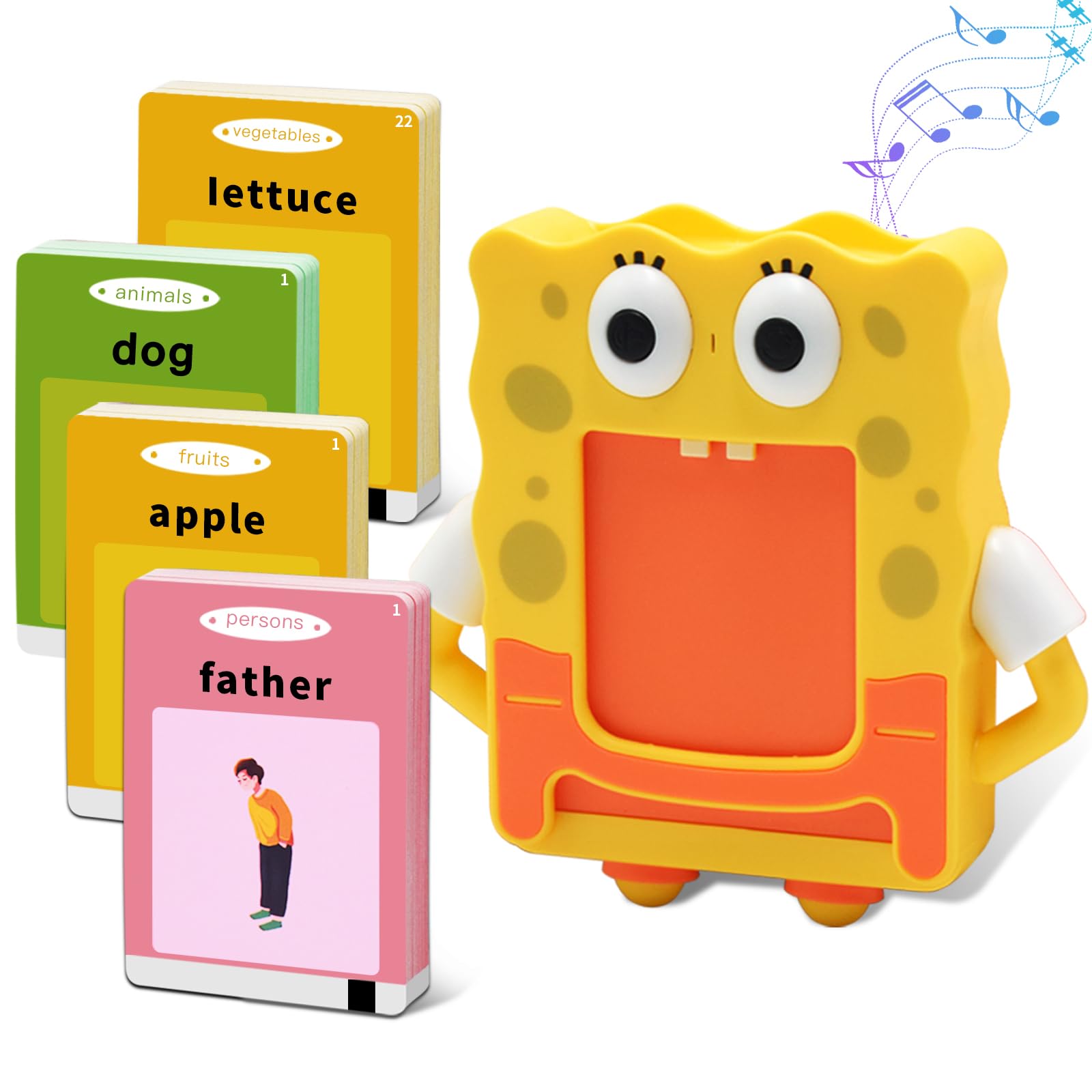 Mua Talking Flash Cards,112 Cards with 224 Sight Words Kids Toddler