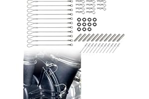 REARACE X3 Clutch Cover Pin Kit, X3 Quick Release Clutch Cover Gasket Tool Compatible with Can Am Maverick X3 All Models 2017-2024