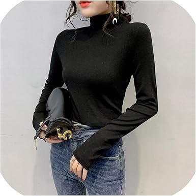 half turtleneck shirt