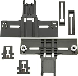 W10350376 Dishwasher Top Rack Adjuster & W10195839 Dishwasher Rack Adjuster & W10195840 Dishwasher Positioner Fit For Whirlpool Dishwasher